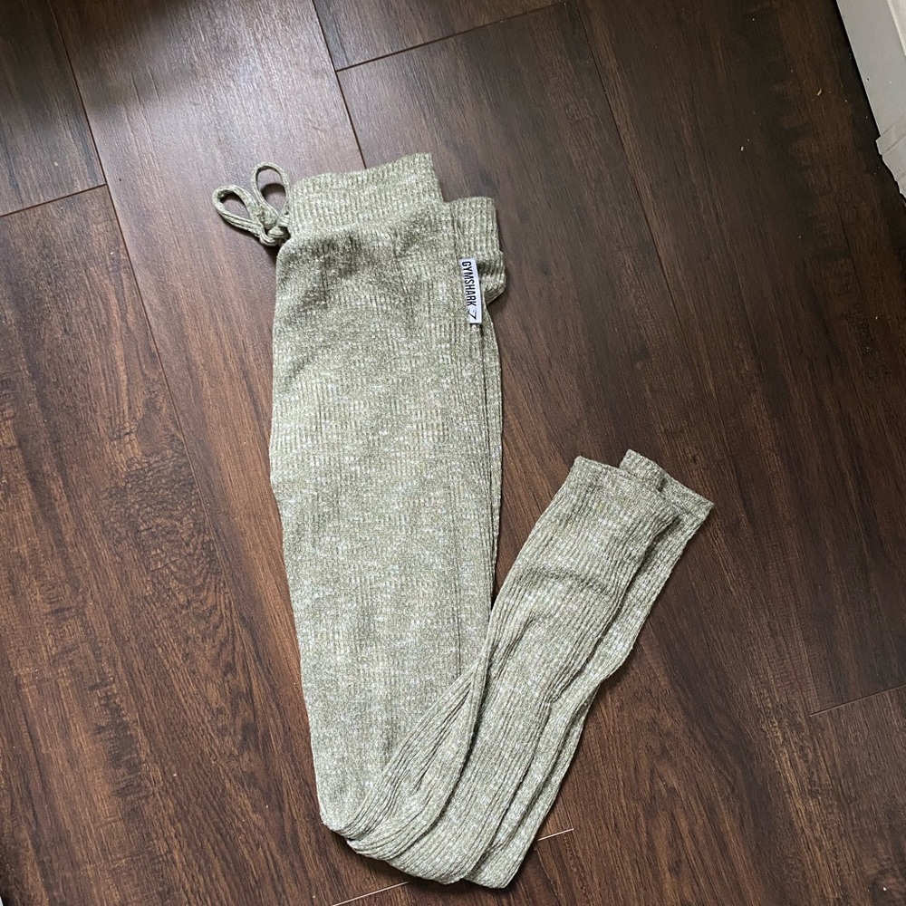 gymshark knit jogger legging